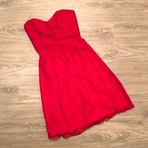 Strapless bridesmaid/cocktail dress